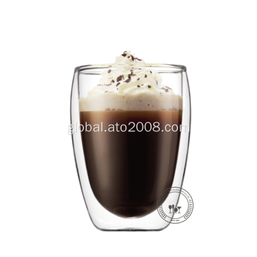 coffee glassware High quickly borosilicate double wall glass Supplier